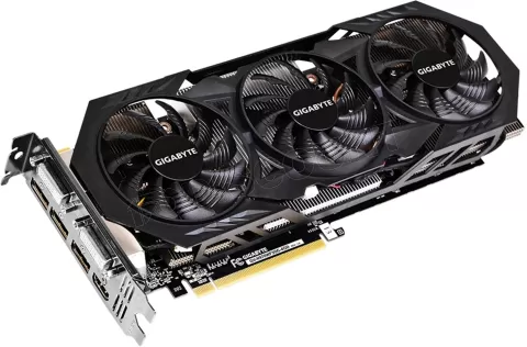 Photo de Carte Graphique Nvidia Gigabyte GeForce GTX970 WindForce 3X (4 Go) PCI-E