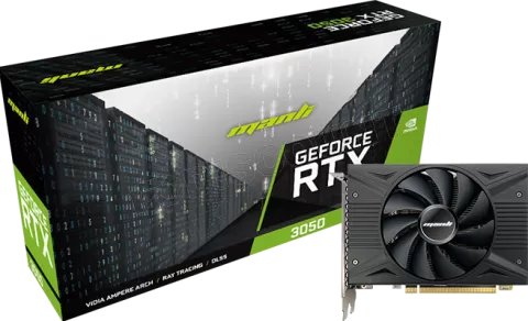 Photo de Carte Graphique Nvidia Manli GeForce RTX 3050 8Go Mini ITX