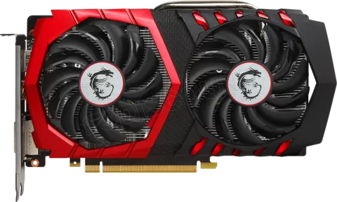 Photo de Carte Graphique Nvidia MSI GeForce GTX1050 Ti Gaming X 4Go