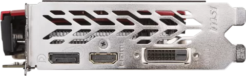 Photo de Carte Graphique Nvidia MSI GeForce GTX1050 Ti Gaming X 4Go