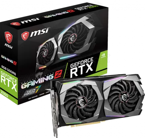 Photo de Carte Graphique Nvidia MSI GeForce RTX 2060 Gaming Z 6Go GDDR6