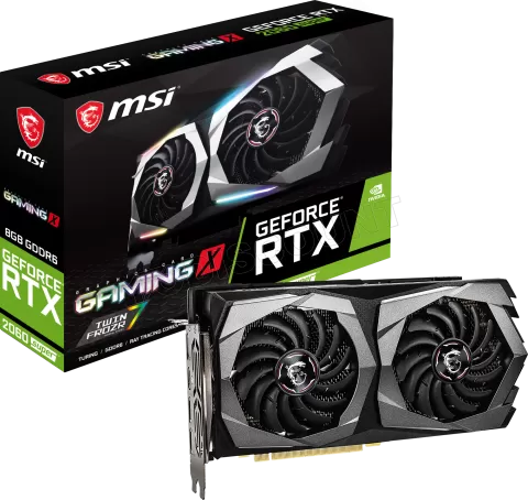 Photo de Carte Graphique Nvidia MSI GeForce RTX 2060 Super Gaming X 8Go GDDR6