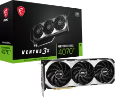Photo de MSI RTX 4070 Ti Ventus 3X E OC