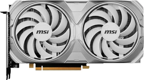 Photo de Carte Graphique Nvidia MSI GeForce RTX 4070 Ventus 2X White OC 12Go