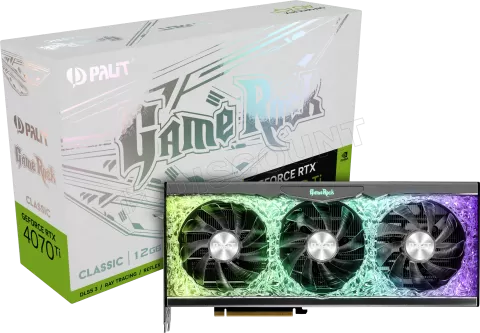 Photo de Carte Graphique Nvidia Palit GeForce RTX 4070 Ti GameRock Classic 12Go