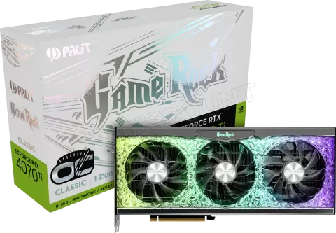 Photo de Carte Graphique Nvidia Palit GeForce RTX 4070 Ti GameRock Classic OC 12Go