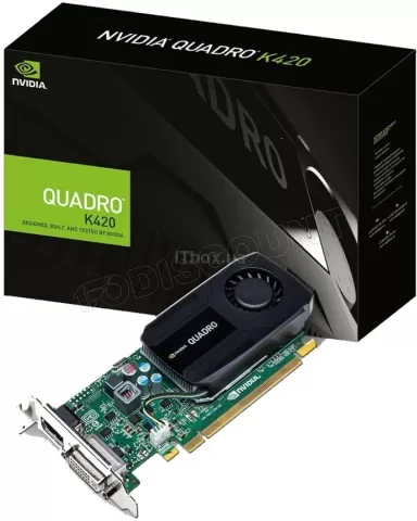Photo de Carte Graphique Nvidia PNY Quadro K420 2 Go PCI-E