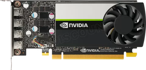 Photo de Carte Graphique Nvidia PNY Quadro T1000 4Go Low Profile Mini ITX (Bulk)