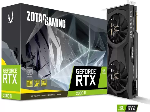 Photo de Carte Graphique Nvidia Zotac GeForce RTX 2080 Ti Twin Fan 11Go