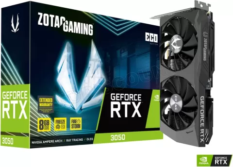 Photo de Carte Graphique Nvidia Zotac GeForce RTX 3050 Eco 8Go