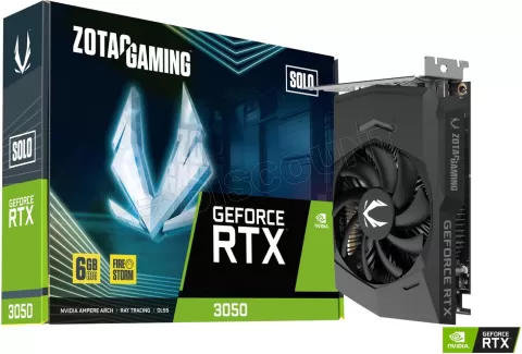 Photo de Carte Graphique Nvidia Zotac GeForce RTX 3050 Solo 6Go Mini ITX