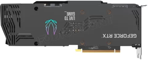 Photo de Carte Graphique Nvidia Zotac GeForce RTX 3080 Trinity OC LHR 10Go