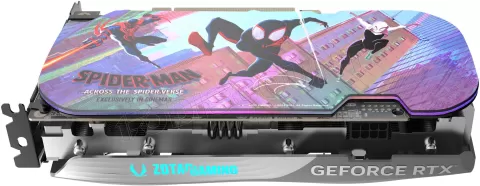 Photo de Carte Graphique Nvidia Zotac GeForce RTX 4060 Ti Twin Edge OC Spider-Man : Across the Spider-Verse Bundle 8Go