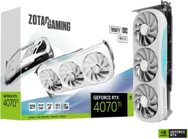 Photo de Zotac RTX 4070 Ti Trinity White OC