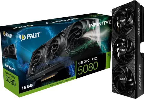 Photo de Carte Graphique Palit GeForce RTX 5080 Infinity 3