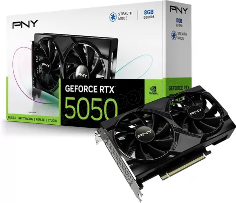 Photo de Carte Graphique PNY GeForce RTX 5050 Dual Fan 8Go