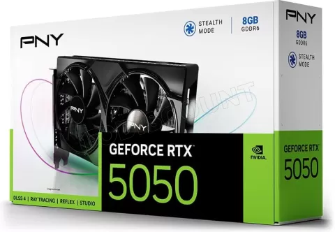 Photo de Carte Graphique PNY GeForce RTX 5050 Dual Fan 8Go