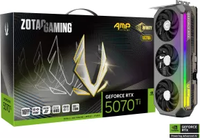 Photo de Zotac RTX 5070 Ti Amp Ext Inf Ultra