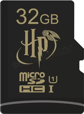 Photo de Carte mémoire Micro SD avec adaptateur Emtec Harry Potter Gryffondor - 32Go