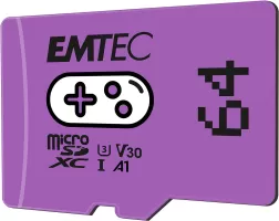 Photo de Carte mémoire Micro SD Emtec Gaming - 64Go
