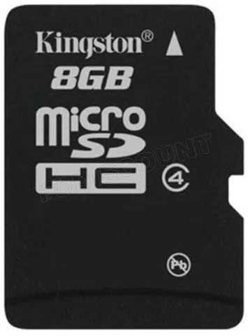 Photo de Carte mémoire Micro SD Kingston 8Go SDHC Class 4