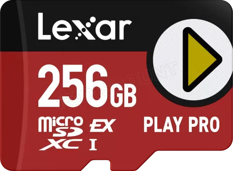 Photo de Carte mémoire Micro SD Lexar Play Pro - 256Go