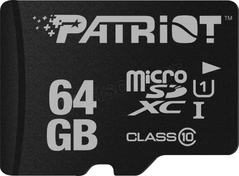Photo de Carte mémoire Micro SD Patriot LX - 64Go