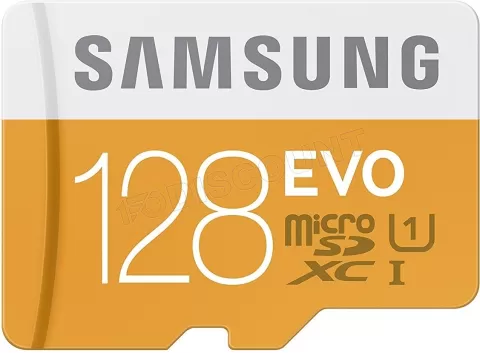 Photo de Carte mémoire Micro SD Samsung Evo - 128Go