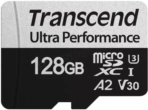 Photo de Carte mémoire Micro SD Transcend 340S - 128Go