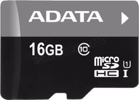 Carte Mémoire ADATA 16GB avec Adaptateur Micro SD