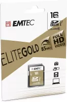 Photo de Carte mémoire SD avec adaptateur Emtec EliteGold - 16Go