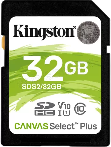 Photo de Carte mémoire SD Kingston Canvas Select Plus - 32Go