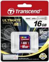 Photo de Carte mémoire SD Transcend Ultimate - 16Go