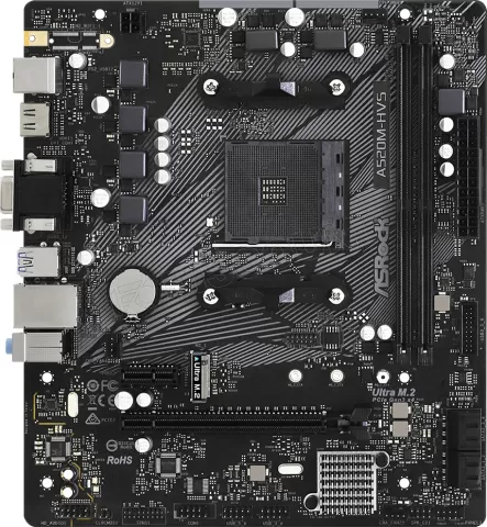 Photo de Carte Mère ASRock A520M-HVS (AM4) Micro-ATX