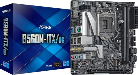 Photo de Carte Mère ASRock B560M-ITX/AC (Intel LGA 1200) Mini ITX