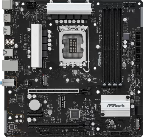 Photo de Carte Mère ASRock B660M Phantom Gaming 4 (Intel LGA 1700) Micro ATX