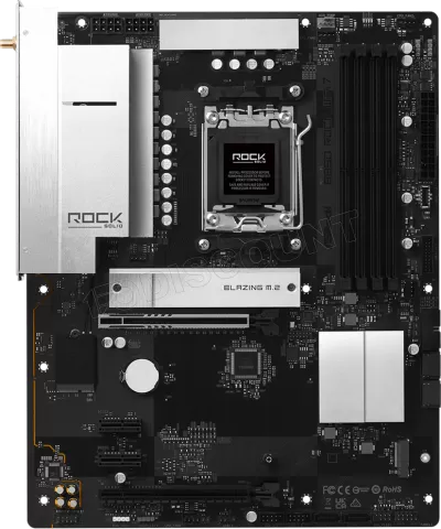 Photo de Carte Mère ASRock B850 Rock WiFi 7 (AM5)