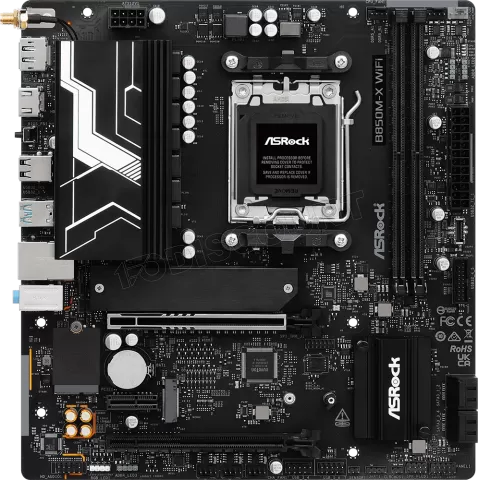 Photo de Carte Mère ASRock B850M-X WiFi R2.0 (AMD AM5) Micro ATX