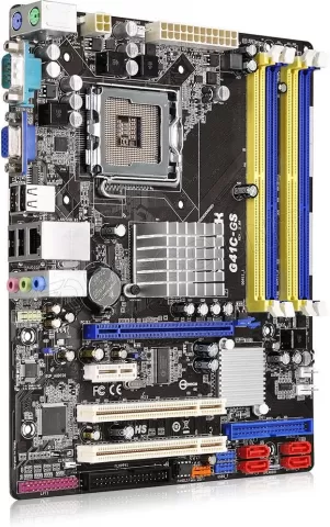 Photo de Carte Mère ASRock G41C-GS R2.0 (Intel LGA 775) mATX