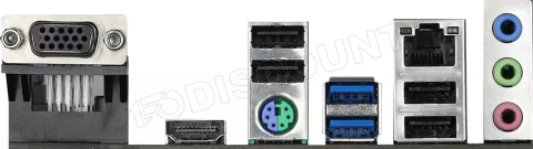 Photo de Carte Mère ASRock H410M-HVS (Intel LGA 1200) Micro ATX