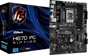 Photo de Carte Mère ASRock H670 PG Riptide