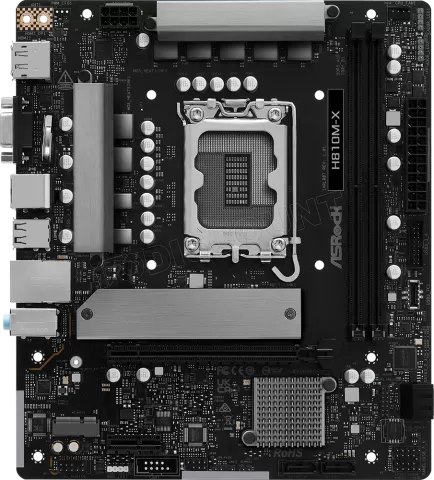 Photo de Carte Mère ASRock H810M-X (Intel LGA 1851) Micro ATX