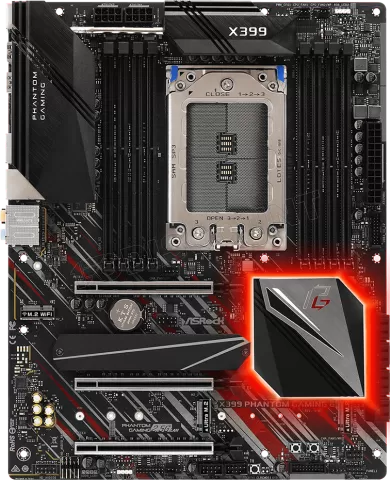 Photo de Carte Mère ASRock X399 Phantom Gaming 6 (AMD TR4)
