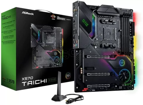 Photo de Carte Mère ASRock X570 Taichi Razer Edition (AM4)