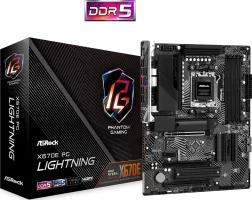 Photo de Carte Mère ASRock X670E PG Lightning (AM5)