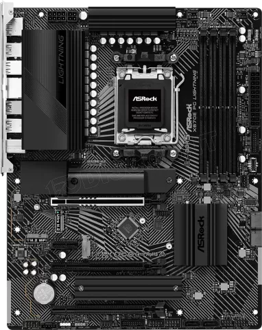 Photo de Carte Mère ASRock X670E PG Lightning (AM5)