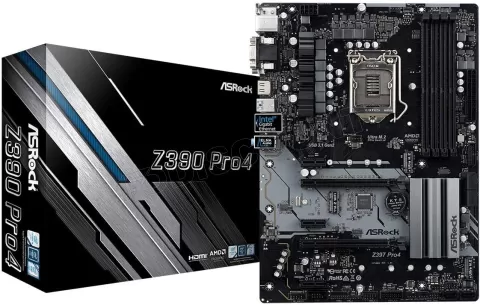 Photo de Carte Mère ASRock Z390 Pro4 (Intel LGA 1151 v2)