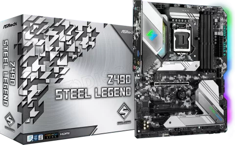 Photo de Carte Mère ASRock Z490 Steel Legend (Intel LGA 1200)