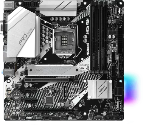 Photo de Carte Mère ASRock Z490M Pro 4 (Intel LGA 1200) Micro ATX