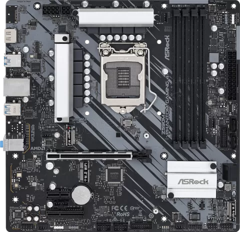 Photo de Carte Mère ASRock Z590M Phantom Gaming 4 (Intel LGA 1200) Micro ATX